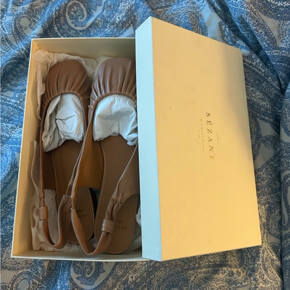 Sézane low Frannie ballerinas - like new without box - Picture 8 of 9